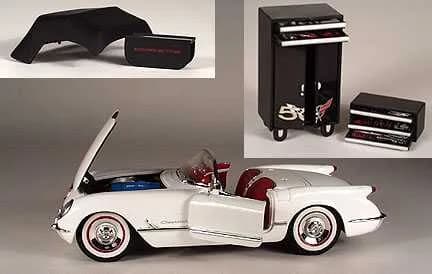 1/18 (Ertl) 1953 CHEVROLET CORVETTE (Beyaz)