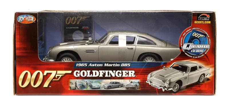 1/18 (Ertl) 1965 ASTON MARTIN DB5 (Gümüş)