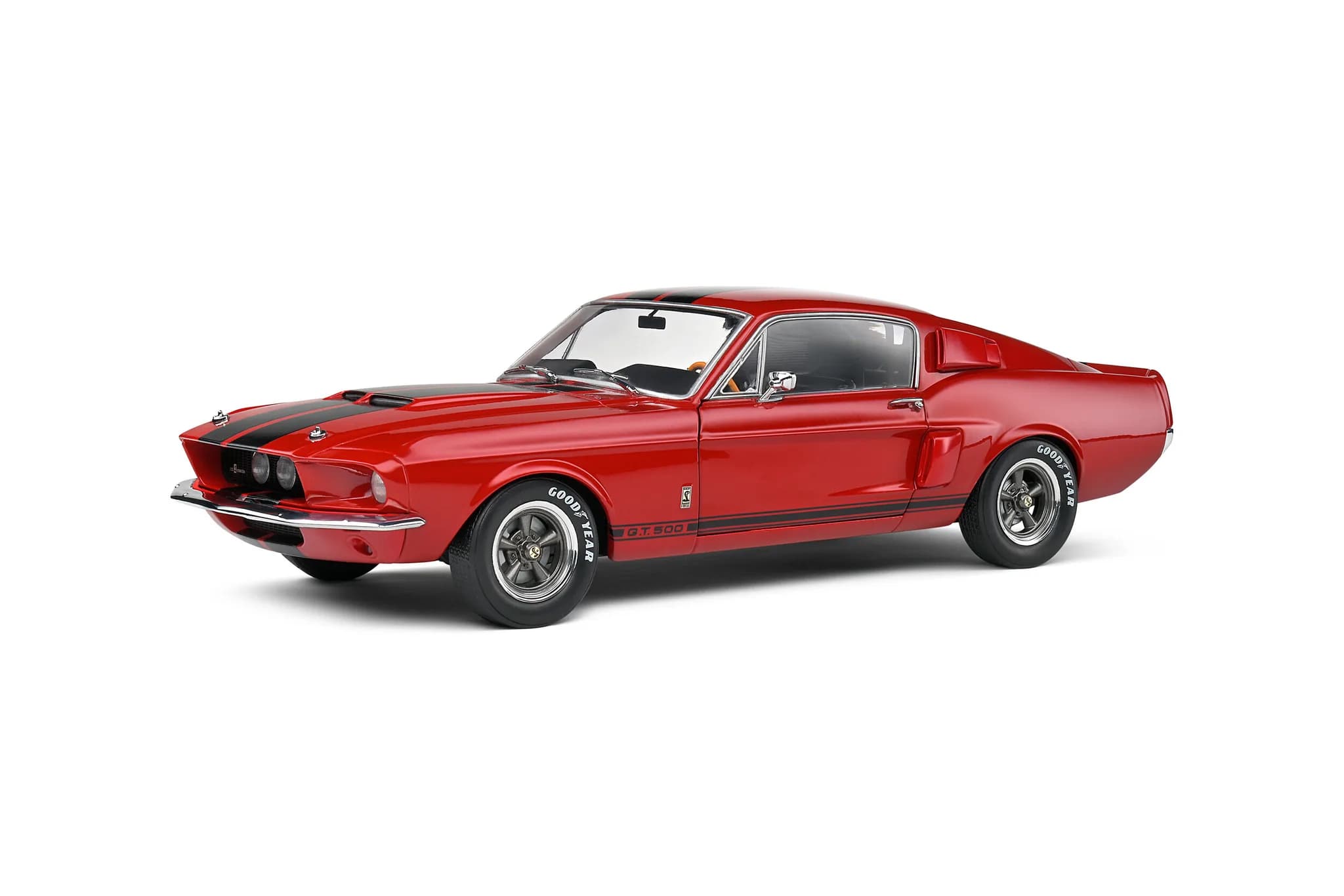 1/18 (Solido) Shelby GT500 – 1967 (Kırmızı-Siyah)