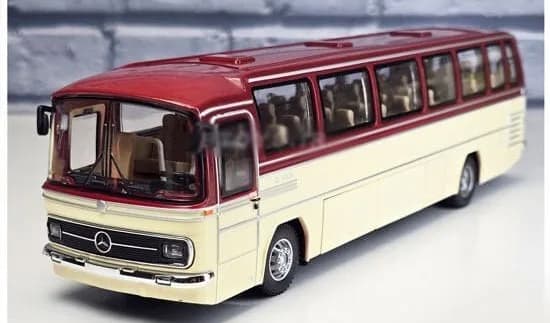 1/43 (Grand alliance) Mercedes Benz O302 Klasik Otobüs - Kırmızı