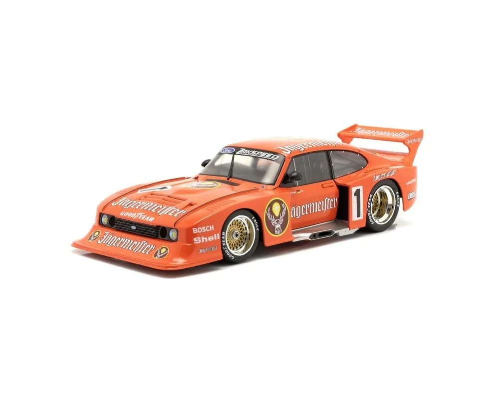 1/18 (Werk83) FORD CAPRI TURBO GR. 5 DRM 1982,KLAUS LUDWİNG (Turuncu / Jägermeister Yarış Tasarımlı )