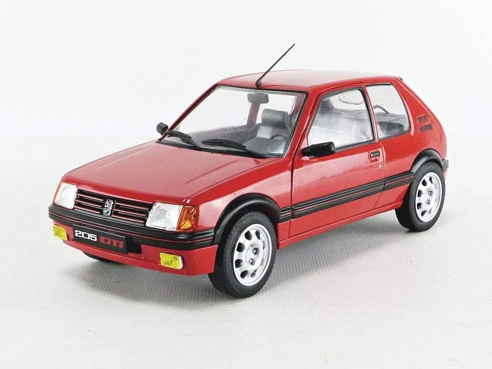 1/18 (Solido) PEUGEOT 205 GTI MK1 1998 (Kırmızı)
