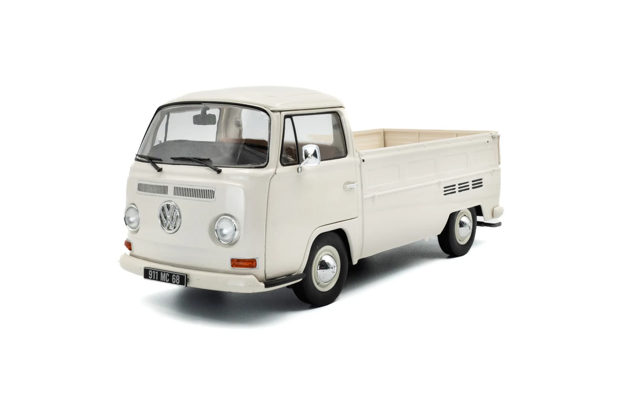 1/18 (Solido) VOLKSWAGEN T2 PİCK- UP 1968 (Porsche Racing Beyazı)