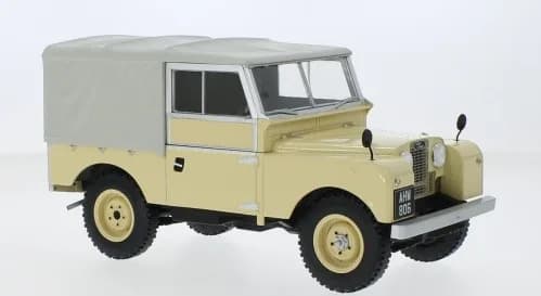 1/18 (Model Car Group) LAND ROVER SERIES I (Fildişi / Açık Bej)