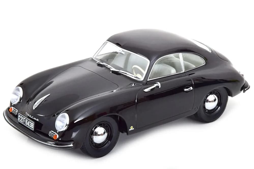 1/18 (Norev) PORSCHE 356 COUPE 1954 (Siyah)