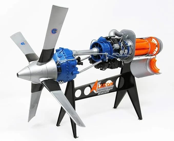 1/10 (Atlantis) ALLİSON TURBO PERVANE MOTOR KİTİ