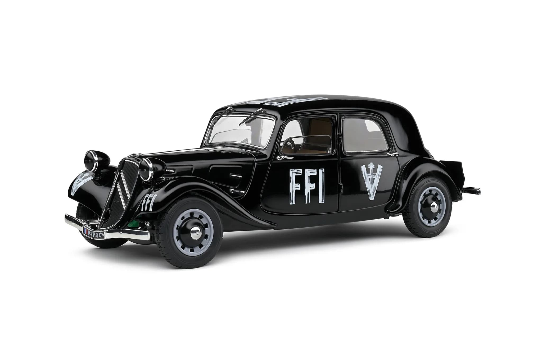 1/18 (Solido) CITROEN TRACTION 7 FFI 1944 (Siyah)