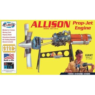 1/10 (Atlantis) ALLİSON TURBO PERVANE MOTOR KİTİ