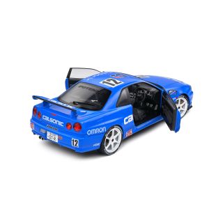 1/18 (Solido) NISSAN GT-R (R34) STREETFIGHTER CALSONIC TRIBUTE 2000