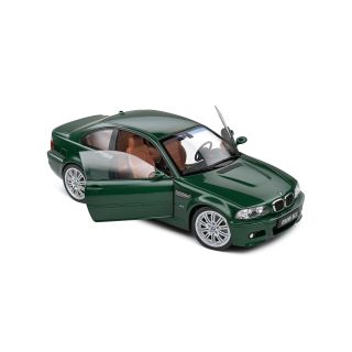 1/18 (Solido)     BMW E46 M3 COUPE – Oxford Green – 2000