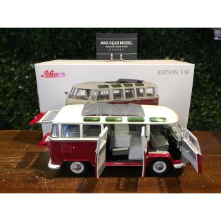 1/18 (Schuco) VOLKSWAGEN T1B SAMBA MINIBUS 1962