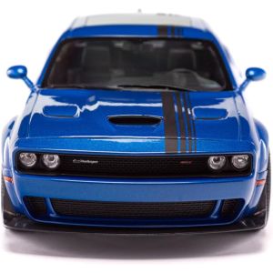 1/18 (Solido) DODGE CHALLENGER R/T SCAT PACK WIDEBODY-ELECTRIC BLUE PEARL 2023