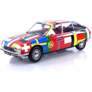 1/18 (Norev) CITROEN GS 1972 DRAPEAUX (2nd version)