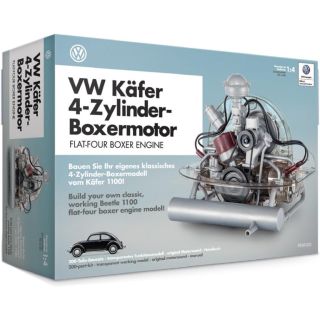 1/4 (Franzis) VOLKSWAGEN BEETLE 4-CYLİNDER BOXER ENGİNE KİT PLASTİC MODEL KİT