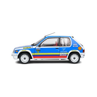 1/18 (Solido) PEUGEOT 205 RALLYE 1,9L – SCHWAB COLLECTION – 1990