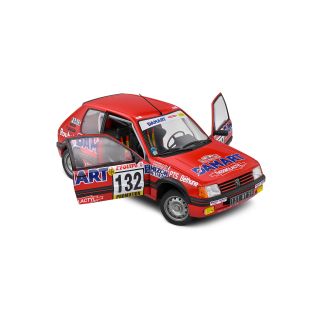 1/18 (Solido) Peugeot 205 GTI 1,6L – Rallye Monte Carlo – 1986 – #132 Delecour/Pauwels)