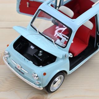 1/18 (Norev) FIAT 500 GIARDINIERA  ACQUAMARINA 1964