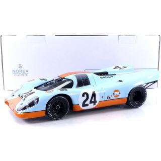 1/12 (Norev) PORSCHE - 917K TEAM JOHN WYER AUTOMOTIVE ENGINEERING N 24 1000km SPA 1970 J.SIFFERT - B.REDMAN