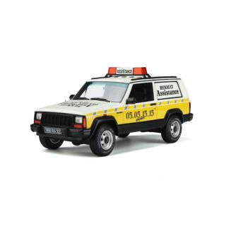 1/18 (Otto models) JEEP CHEROKEE RENAULT ASSISTANCE 1995 (Resine model)