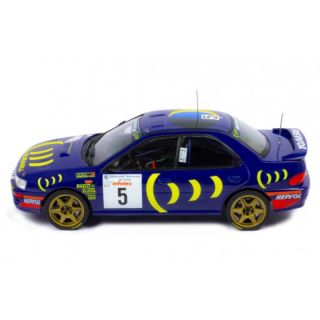 1/18 (Ixo models) SUBARU IMPREZA # 5 C.Sainz - L.Moya Tour de Corse 1995